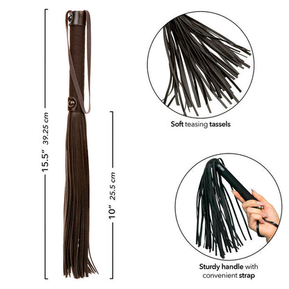 CALEXOTICS - NOCTURNAL FLOGGER LEDER SCHWARZ - Sexotim