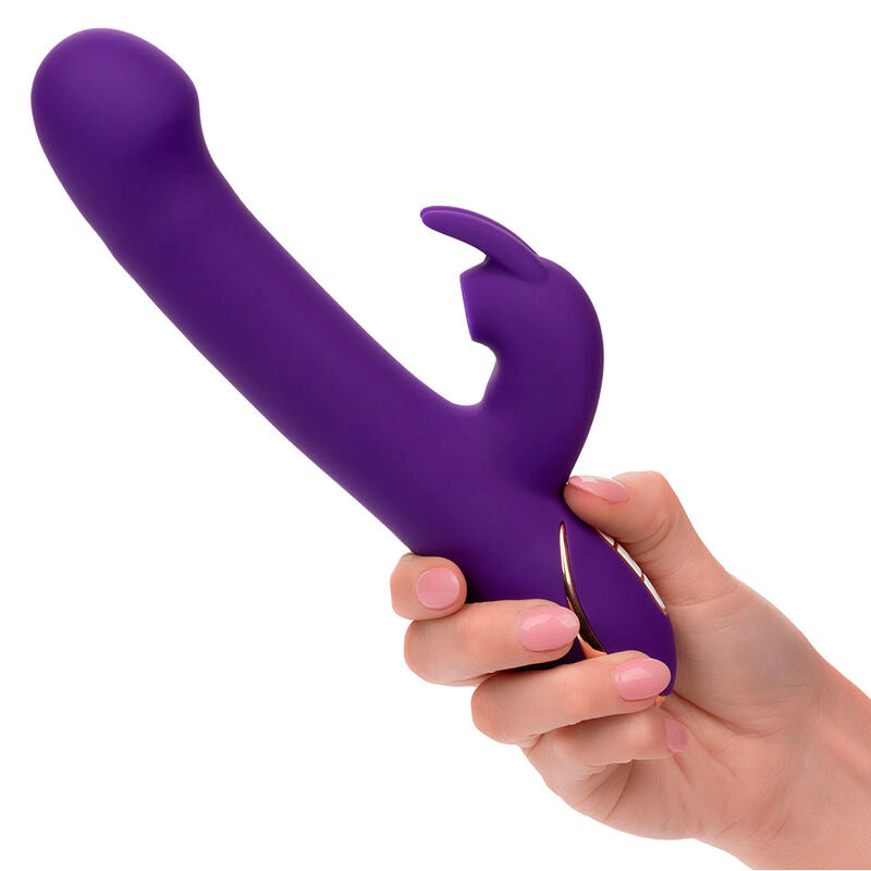 CALEXOTICS - JACK RABBIT VIBRATOR & STIMULATOR MIT 7 VIBRATIONEN UND SAUGMODUS, BLAU - Sexotim