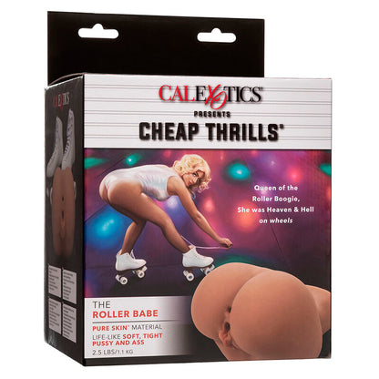 CALEXOTICS - THE ROLLER BABE DOPPELT REALISTISCHER MASTURBATOR, DUNKELHÄUTIGE HAUTFARBE - Sexotim