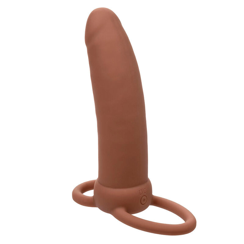 CALEXOTICS - MAXX THICK DUAL PENETRATOR 10 VIBRATIONEN BRAUN - Sexotim