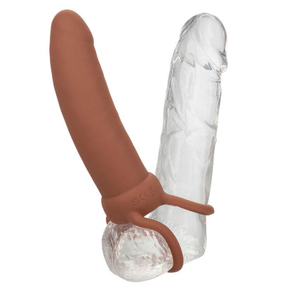 CALEXOTICS - MAXX THICK DUAL PENETRATOR 10 VIBRATIONEN BRAUN - Sexotim