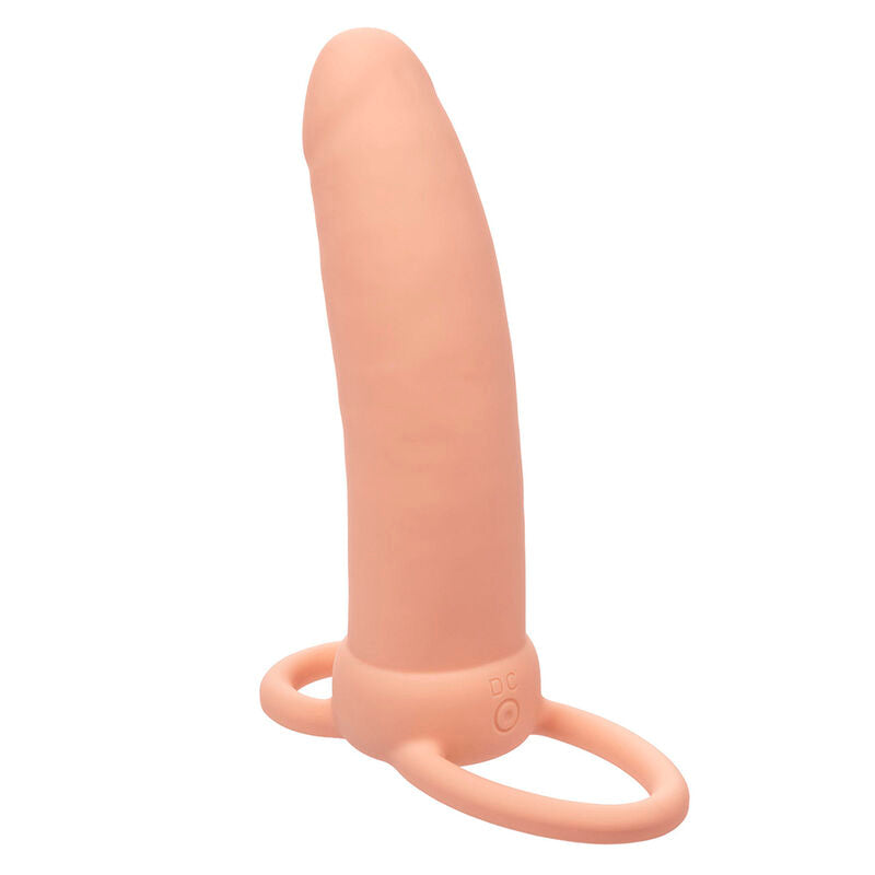 CALEXOTICS - MAXX THICK DUAL PENETRATOR 10 VIBRATIONEN HAUTFARBE - Sexotim