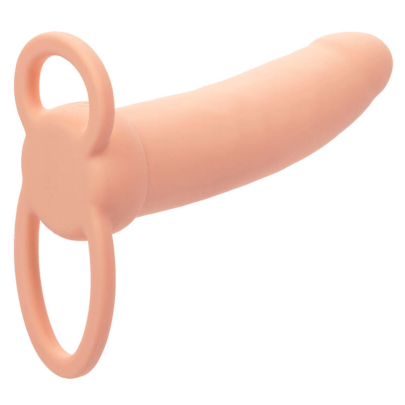 CALEXOTICS - MAXX THICK DUAL PENETRATOR 10 VIBRATIONEN HAUTFARBE - Sexotim