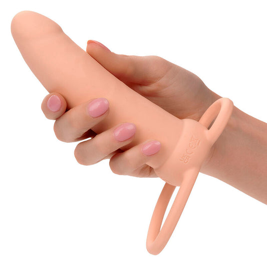 CALEXOTICS - MAXX THICK DUAL PENETRATOR 10 VIBRATIONEN HAUTFARBE - Sexotim