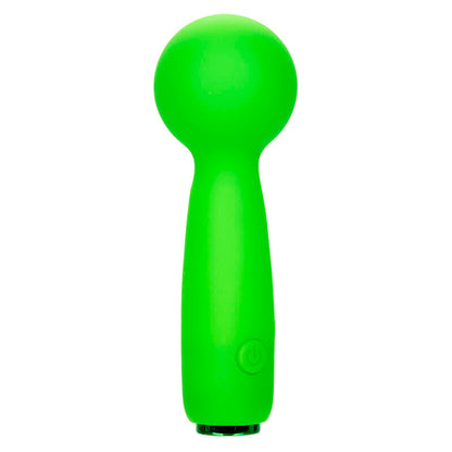 CALEXOTICS - NEON VIBES THE BUBBLY VIBE,  MINI-MASSAGER MIT 10 VIBRATIONEN, GRÜN - Sexotim