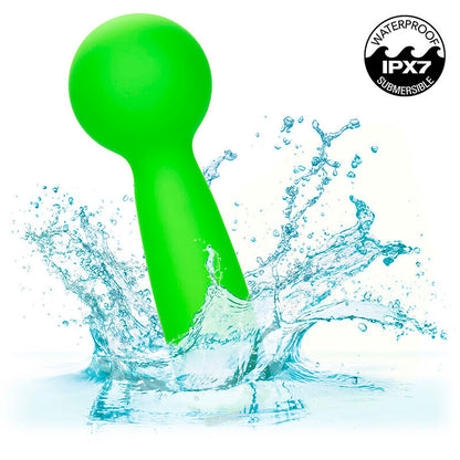 CALEXOTICS - NEON VIBES THE BUBBLY VIBE,  MINI-MASSAGER MIT 10 VIBRATIONEN, GRÜN - Sexotim