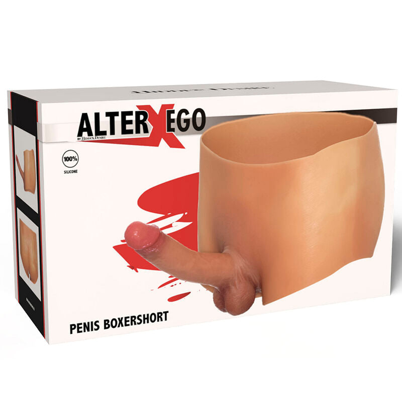 HIDDEN DESIRE - ALTER EGO BOXERSHOT MIT PENIS 18 CM GRÖSSE L - Sexotim