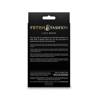 NS NOVELTIES - FETISH & FASHION SPITZENMASKE WEISS - Sexotim