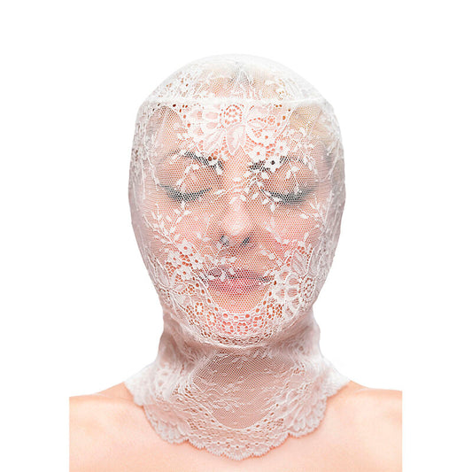 NS NOVELTIES - FETISH & FASHION SPITZENMASKE WEISS - Sexotim