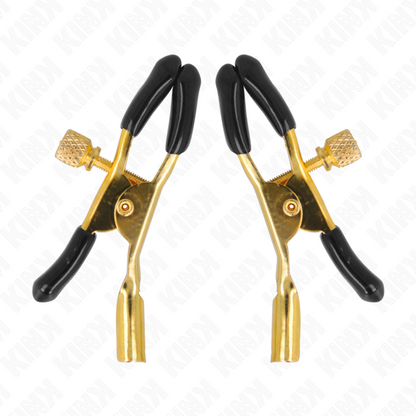 KINK - GOLDENE NIPPELKLEMMEN 6 CM - Sexotim