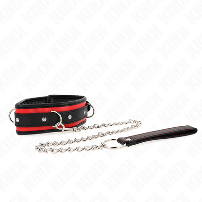 KINK - SCHWERE HALSKETTE MIT GÜRTEL 65 CM MODELL 2 VERSTELLBAR 36,5-50 CM - Sexotim