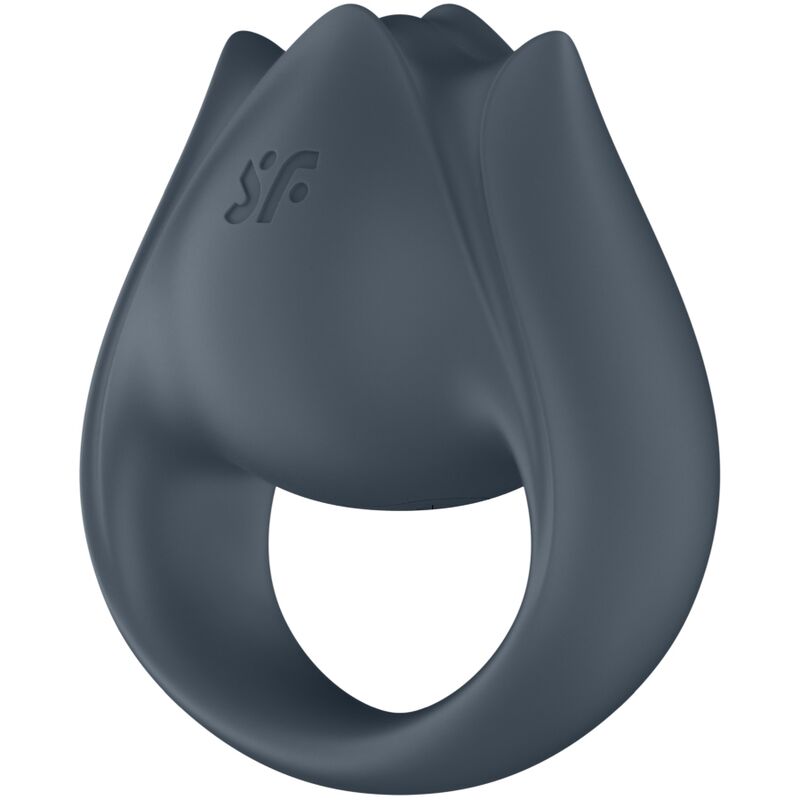 SATISFYER - PERFECT PAIR 2 MULTIVIBRATOR 2 IN 1 PENISRING UND FINGERSTIMULATOR GRAU - Sexotim