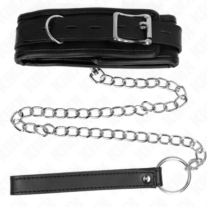 KINK - BASISMODELL HALSBAND MIT LEINE 65 CM MODELL-1, 53 X 6 CM