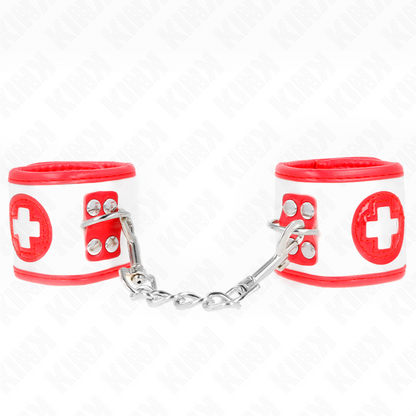 KINK - MINI-HANDFESSEL FÜR KRANKENSCHWESTERN, VERSTELLBAR 18-23 CM X 5 CM - Sexotim