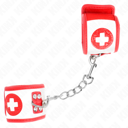 KINK - MINI-HANDFESSEL FÜR KRANKENSCHWESTERN, VERSTELLBAR 18-23 CM X 5 CM - Sexotim