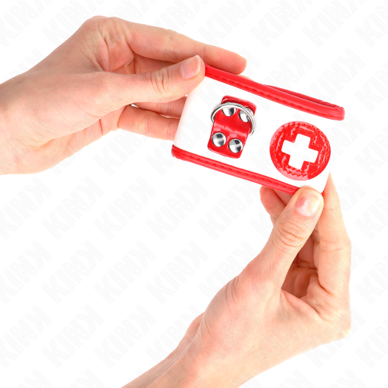 KINK - MINI-HANDFESSEL FÜR KRANKENSCHWESTERN, VERSTELLBAR 18-23 CM X 5 CM - Sexotim
