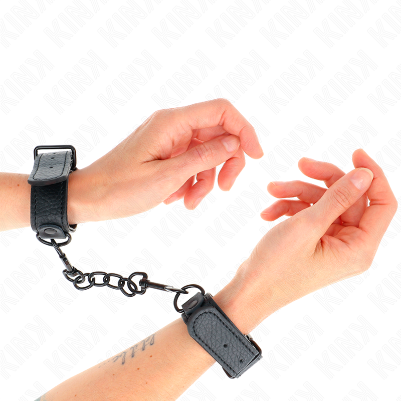 KINK - HANDSCHELLEN FÜR ANFÄNGER VERSTELLBAR 13-23 CM X 2,2 CM - Sexotim