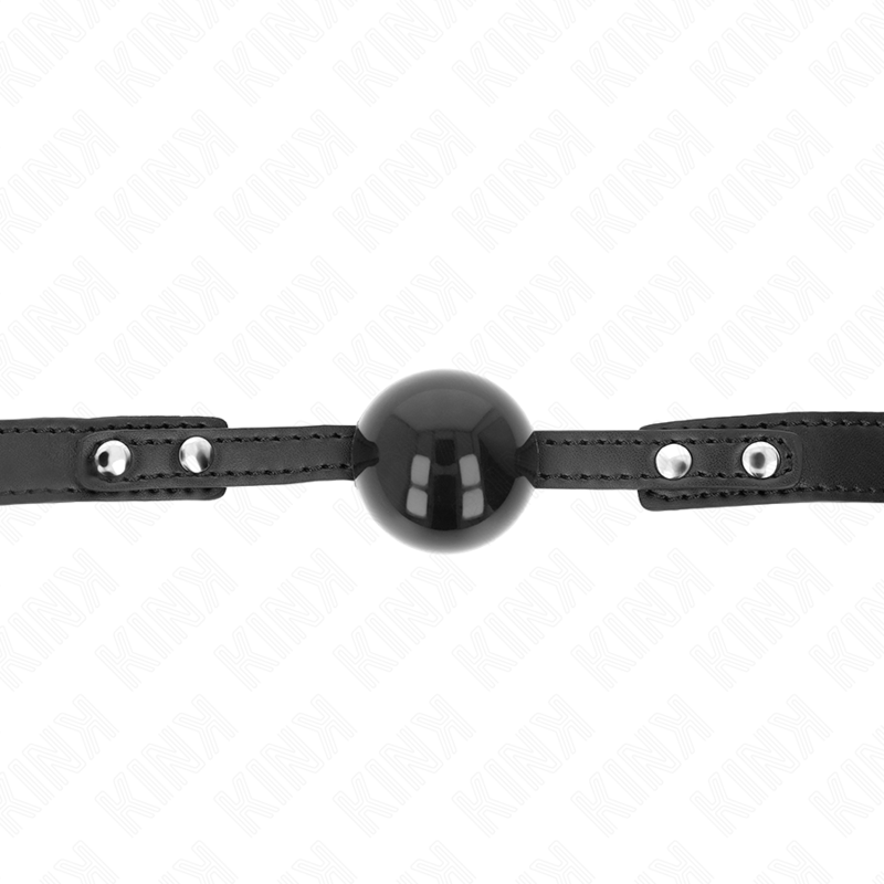 KINK - SOFT TPE BALL 4 CM GAG MODELL-3, 60 x 2 CM VERSTELLBAR 37-52 CM