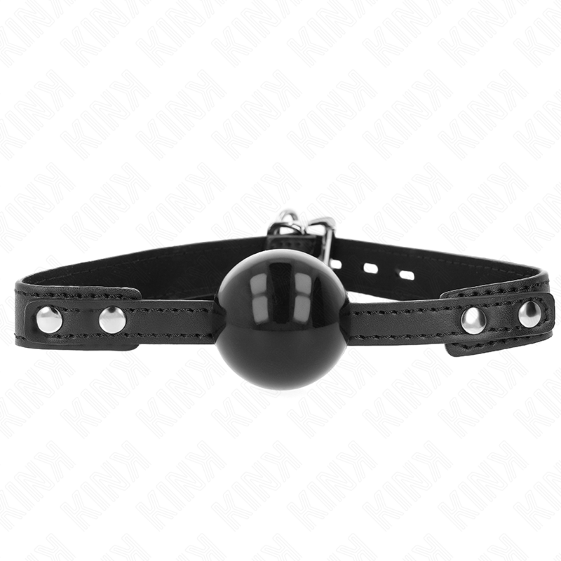 KINK - SOFT TPE BALL 4 CM GAG MODELL-3, 60 x 2 CM VERSTELLBAR 37-52 CM