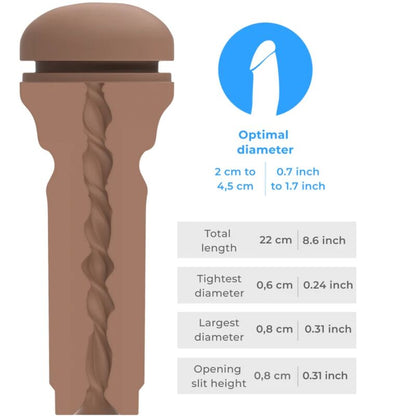 KIIROO - FEEL STROKER EXTRA ENGER ANUS MITTELBRAUN - Sexotim
