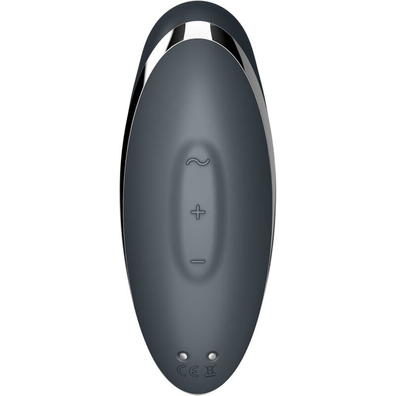 SATISFYER - TAP & CLIMAX 2 VIBRATOR & STIMULATOR GRAU - Sexotim