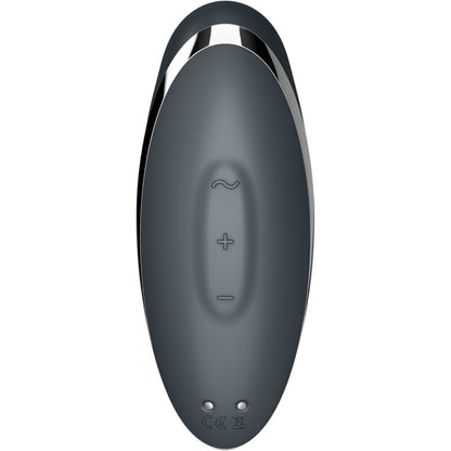 SATISFYER - TAP & CLIMAX 2 VIBRATOR & STIMULATOR GRAU - Sexotim