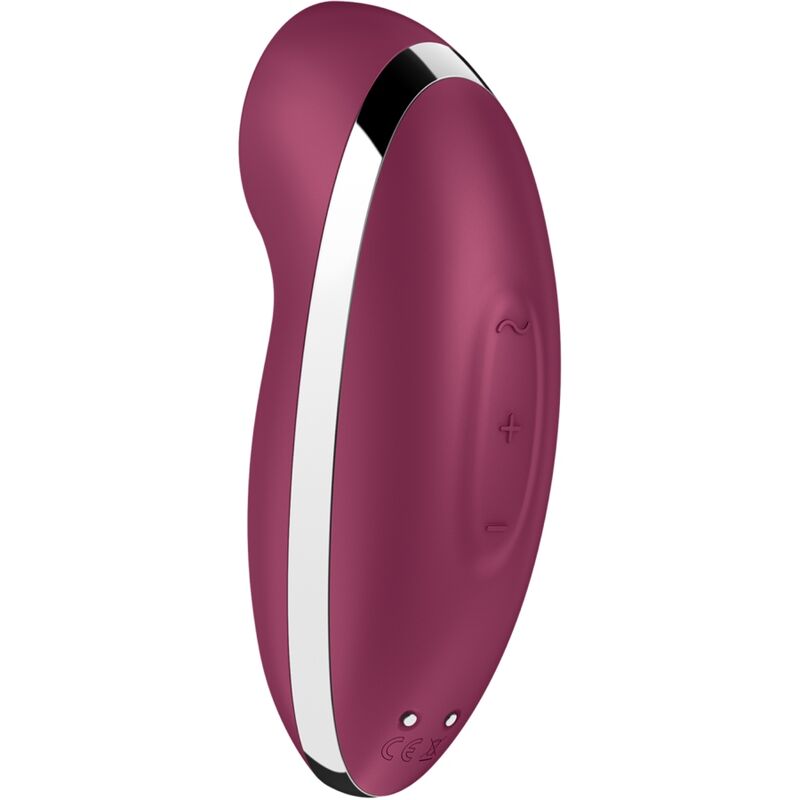 SATISFYER - TAP & CLIMAX 2 VIBRATOR & STIMULATOR ROT - Sexotim