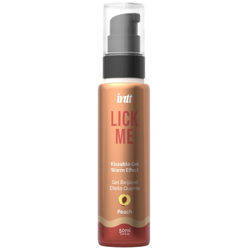 INTT - LICK ME PFIRSICH ESSBARES GEL WÄRMEEFFEKT, 50 ML - Sexotim