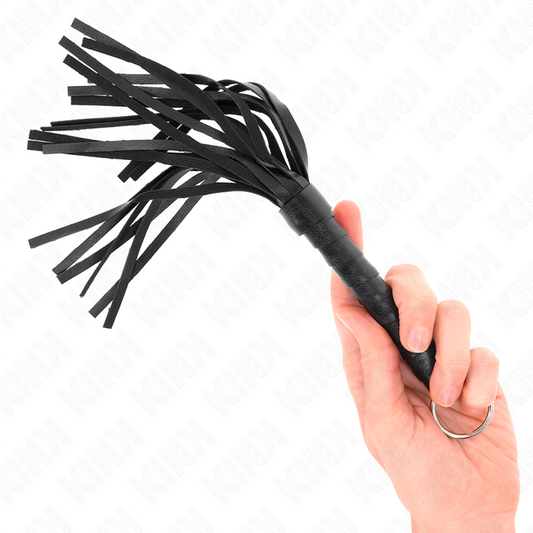 KINK - EINFACHE MINI-PEITSCHE SCHWARZ 28 CM - Sexotim