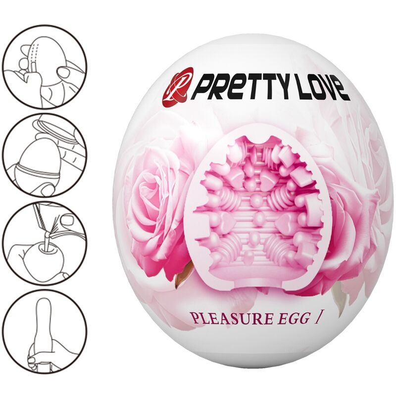 PRETTY LOVE - MÄNNLICHER MASTURBATOR, EIER ROSA - Sexotim