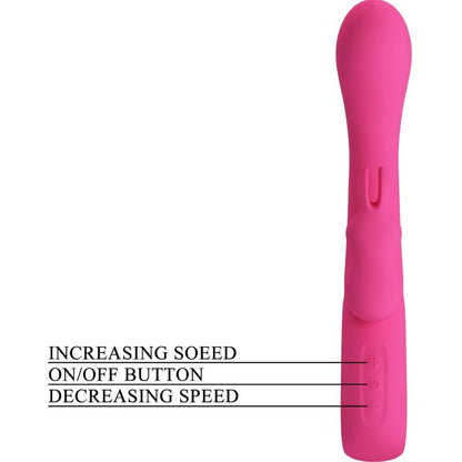 PRETTY LOVE - NOVAK RABBIT VIBRATOR 12 VIBRATIONEN ROSA - Sexotim