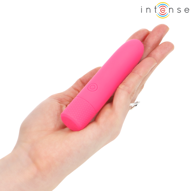 INTENSE - SYMONE VIBRIERENDER BULLET  ROSA 8 VIBRATIONEN 10 X 2,2 CM - Sexotim