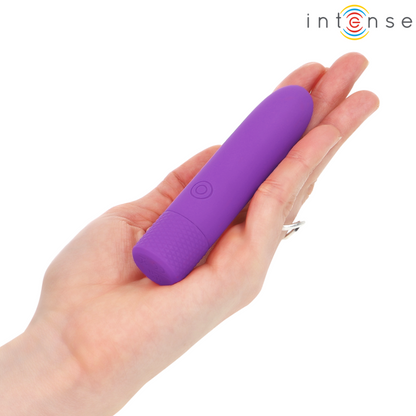 INTENSE - SYMONE VIBRIERENDER BULLET LILA 8 VIBRATIONEN 10 X 2,2 CM - Sexotim