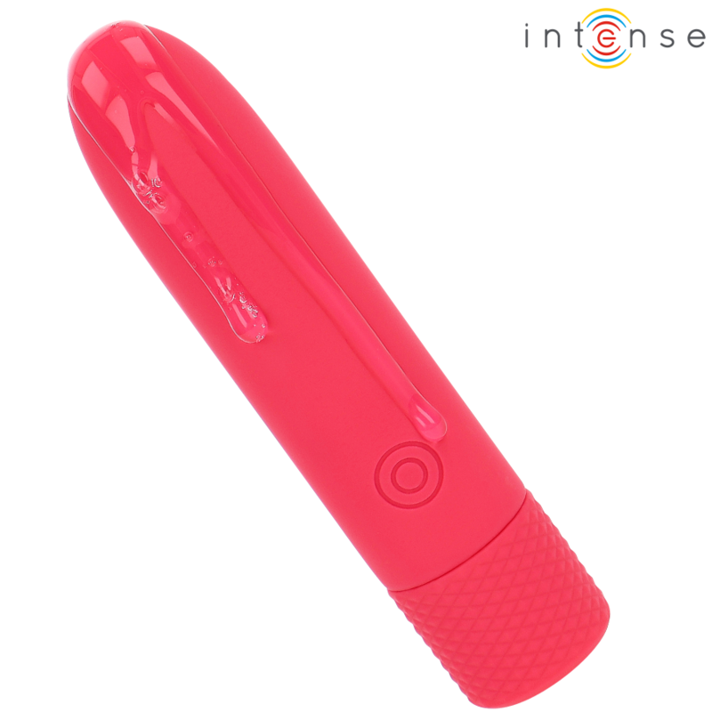 INTENSE - SYMONE VIBRIERENDER BULLET ROT 8 VIBRATIONEN 10 X 2,2 CM - Sexotim