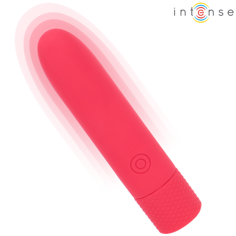 INTENSE - SYMONE VIBRIERENDER BULLET ROT 8 VIBRATIONEN 10 X 2,2 CM - Sexotim
