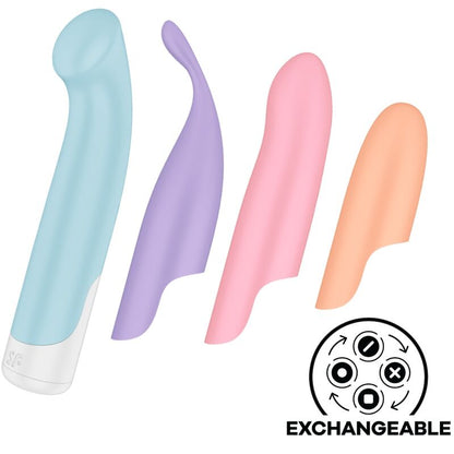 SATISFYER - G-SPOT WAVE 4 12 VIBRATIONSPROGRAMM VIBRATOR DUNKELGRAU - Sexotim