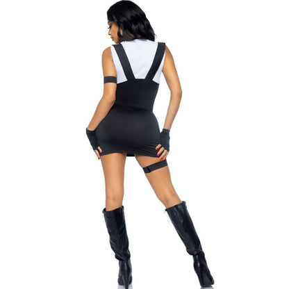 LEG AVENUE - KOSTÜM SEXY SWAT OFFIZIELL SCHWARZ M/L - Sexotim