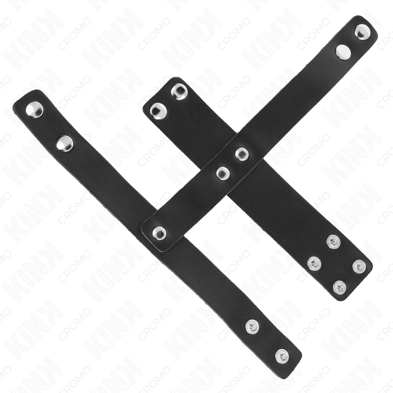 KINK - PENISKÄFIGRING AUS LEDER MIT VERSTELLBAREM HOCKENTRENNER - Sexotim