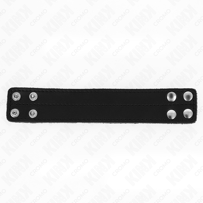 KINK - PENISRING AUS LEDER MIT DRUCKVERSCHLUSS 18,5 X 3,3 CM - Sexotim