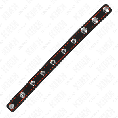 KINK - PENISRING AUS LEDER MIT SPIKES 21,5 X 1,6 CM - Sexotim