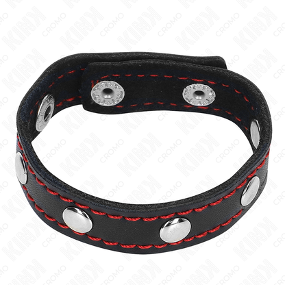 KINK - PENISRING AUS LEDER MIT SPIKES 21,5 X 1,6 CM - Sexotim