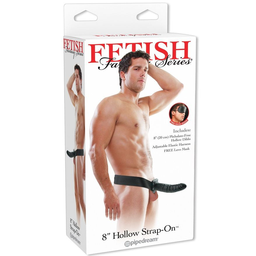 FETISH FANTASY SERIES - 19 CM HOHL STRAP-ON SCHWARZ - Sexotim