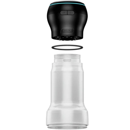 KIIROO - FEEL POCKET MASTURBATOR CRYSTAL + POWER BLOW COMBO - Sexotim