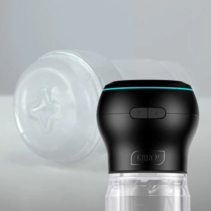 KIIROO - FEEL POCKET MASTURBATOR CRYSTAL + POWER BLOW COMBO - Sexotim
