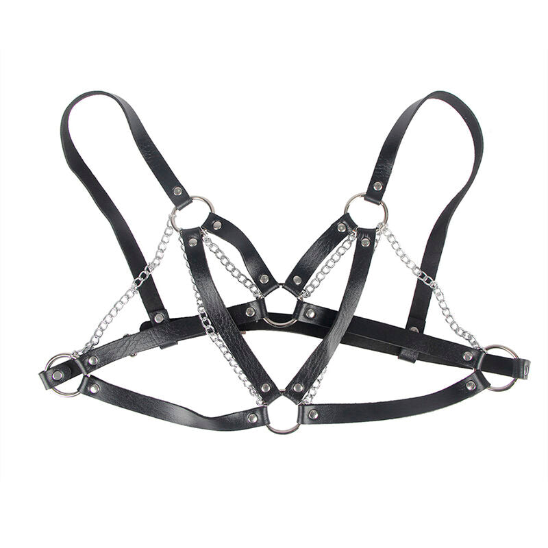 SUBBLIME - 953713 PUNK BONDAGE GÜRTEL METALLSCHNALLE SCHWARZ EINE GRÖSSE - Sexotim