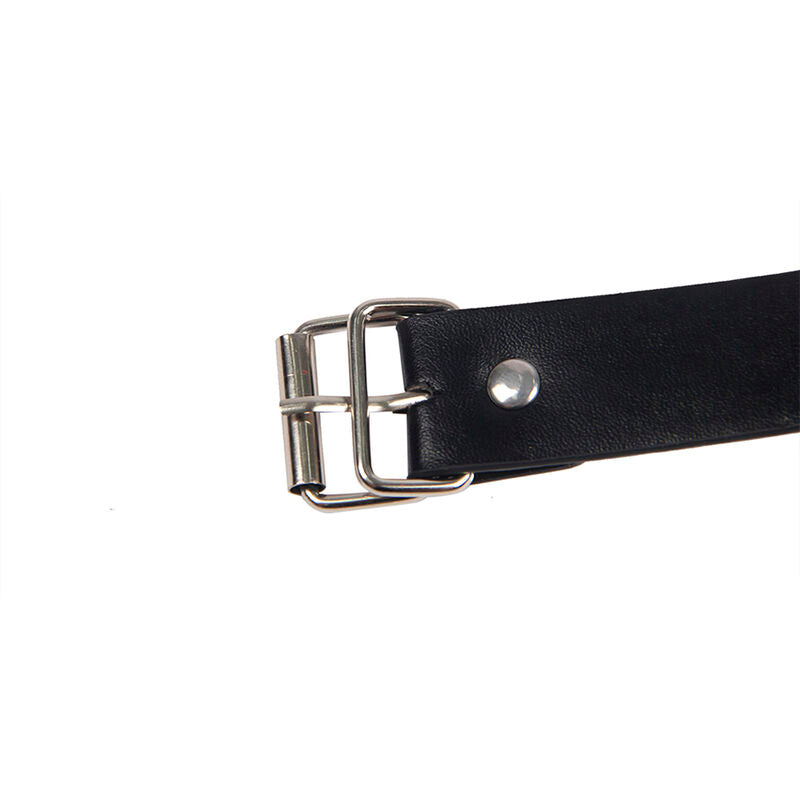 SUBBLIME - 953720 BONDAGE LEDERRIEMEN BRUSTKLEMMEN SCHWARZ EINE GRÖSSE - Sexotim