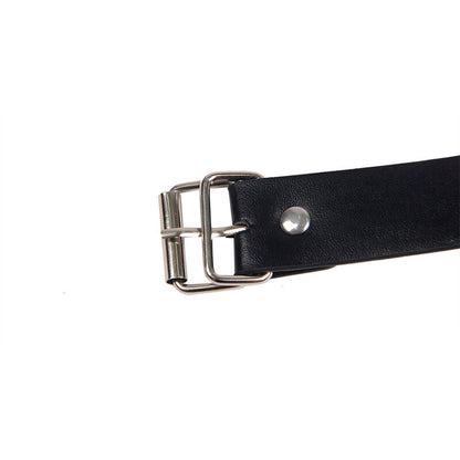 SUBBLIME - 953720 BONDAGE LEDERRIEMEN BRUSTKLEMMEN SCHWARZ EINE GRÖSSE - Sexotim