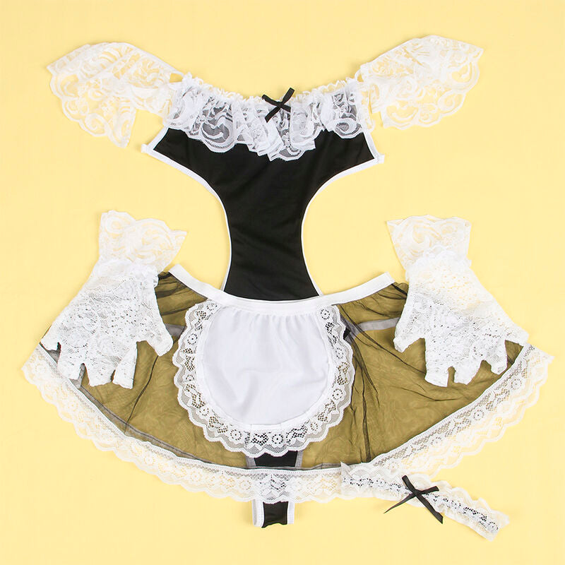 SUBBLIME - 954314 SEXY ZOFENKOSTÜM SCHWARZ/WEISS L/XL - Sexotim