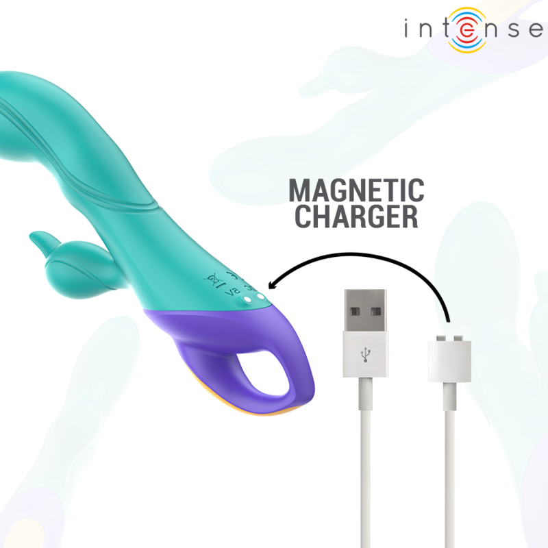 INTENSE - FRED RABBIT VIBRATOR BLAU - Sexotim