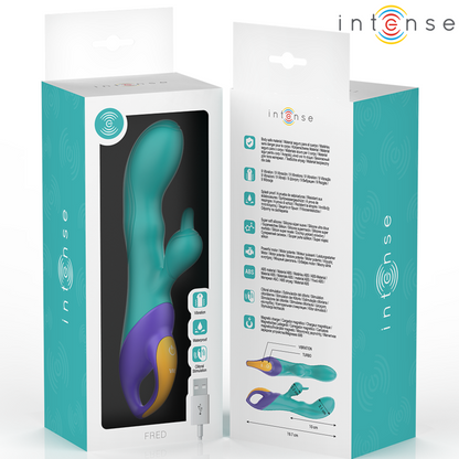 INTENSE - FRED RABBIT VIBRATOR BLAU - Sexotim